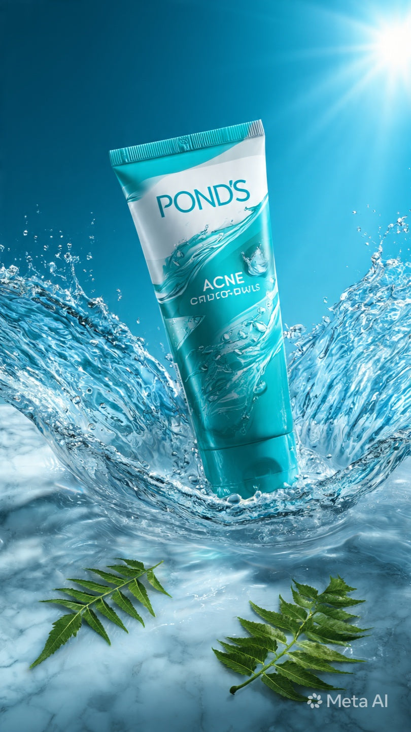 Pond’s Acne Control Face Wash 100g – Anti Acne & Oil Control Cleanser